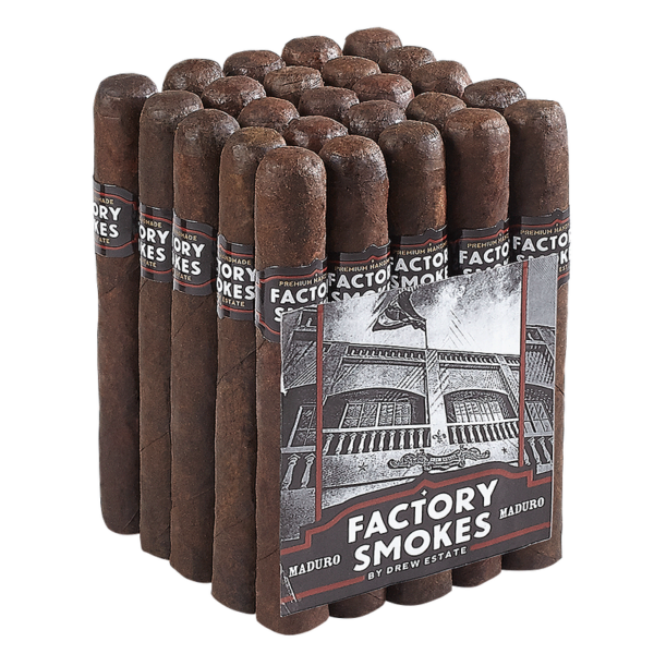 Factory Smokes Maduro by DE Robusto 5.0 x 54